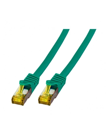 EFB PATCHCORD S/FTP,CAT.6A, LSZH, CAT.7, 0.25M, ZIELONY (MK7001.0,25GR) (MK7001025GR)