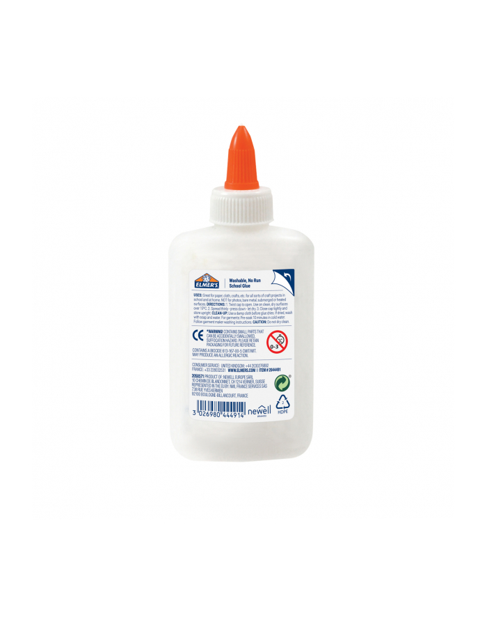 Klej szkolny 118ml Elmers 2080101 biały Tub główny