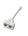 Przejściówka rozdzielacz RJ45 2 x RJ45 (żeńskie), kat. 6, 8 4 + 4 - nr 3