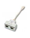 Przejściówka rozdzielacz RJ45 2 x RJ45 (żeńskie), kat. 6, 8 4 + 4 - nr 4