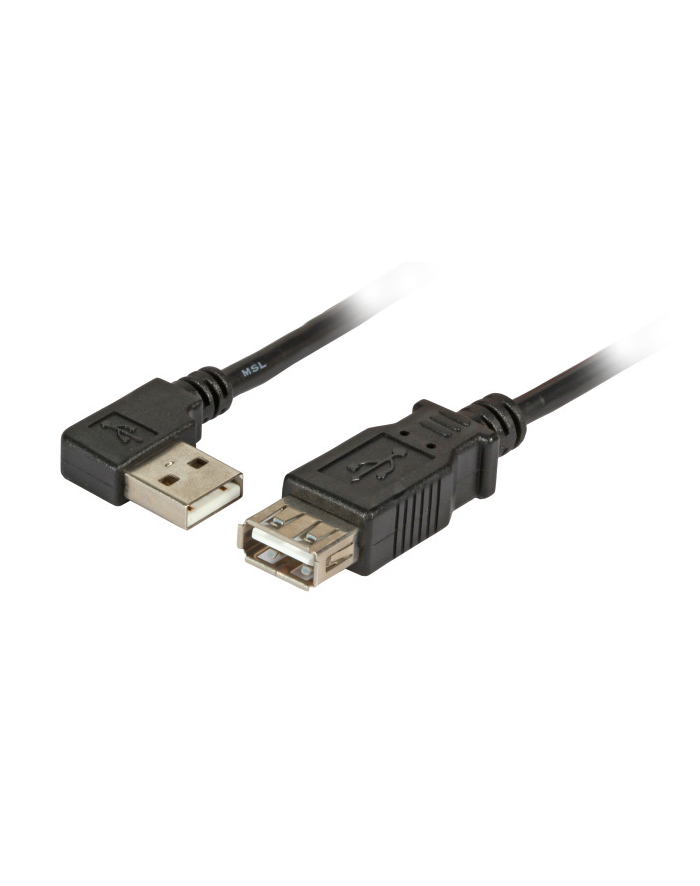 Kabel USB TecLine USB A 0.5m czarny (39912500) główny