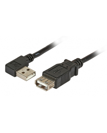 Kabel USB TecLine USB A 0.5m czarny (39912500)