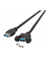 EFB Kabel - USB A 0.5m czarny (K5265SW.0,5) - nr 1