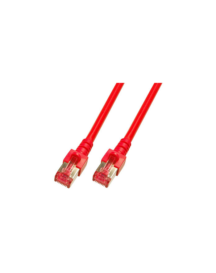 EFB Patchcord Cat.6 S/FTP PIMF 0.5m czerwony (K5512.0,5) główny