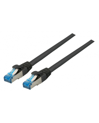 EFB Patchcord RJ45 S / FTP CAT.6A kat. 7 RohCable TPE superflex 5m czarny (K5525FSW5)