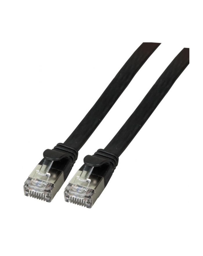 EFB Kabel płaski RJ45 U / FTP, kat. 6A, PVC, 2m czarny (K5545SW2) główny