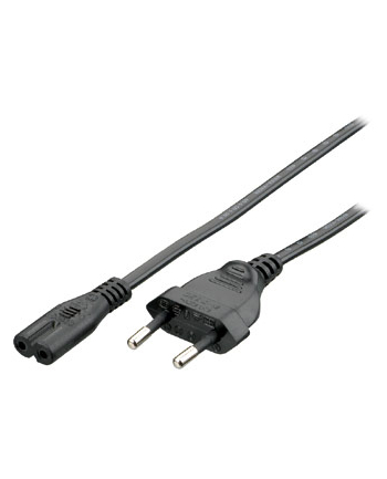 Equip Euro Power Cable, black (112160)