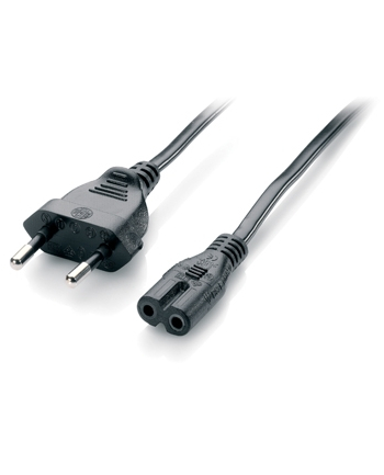 Equip Euro Power Cable, black (112160)