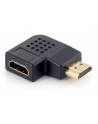 Equip 118910 HDMI > HDMI Adapter 90 flat angled, M->F, black - nr 1