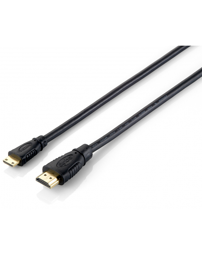 Equip 119306 High Speed HDMI to miniHDMI Adapter Cable, M/M 1,0m, blac główny