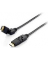 Equip 119363 HighSpeed HDMI Cable with Ethernet, black 3,0m, swivel, b - nr 8
