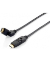 Equip 119363 HighSpeed HDMI Cable with Ethernet, black 3,0m, swivel, b - nr 9