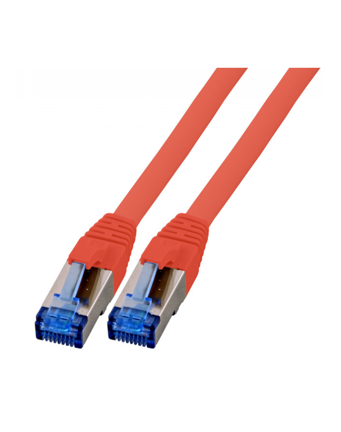 efb-elektronik Patchcord RJ45 S / FTP, kat.6A, Cat7 TPE superflex, 0,25m,czerwony (K5525FRT.0,25) główny