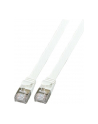 EFB  PATCHCORD PŁASKI, U/FTP, CAT.6A, PVC,   0.5M (K5545GR.0,5) (K5545GR05) - nr 4