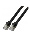 EFB  PATCHCORD PŁASKI, U/FTP, CAT.6A, PVC,  1.5M (K5545SW.1,5) (K5545SW15) - nr 1