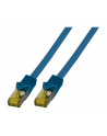 EFB  PATCHCORD S/FTP,CAT.6A, LSZH, CAT.7,  0.25M (MK7001.0,25BL) (MK7001025BL) - nr 1