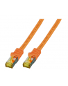 EFB  PATCHCORD S/FTP,CAT.6A, LSZH, CAT.7, 0.5M (MK7001.0,5O) (MK700105O) - nr 2