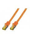 EFB  PATCHCORD S/FTP,CAT.6A, LSZH, CAT.7, 0.25M (MK7001.0,25O) (MK7001025O) - nr 1