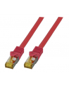 EFB  PATCHCORD S/FTP,CAT.6A, LSZH, CAT.7,  0.5M (MK7001.0,5R) (MK700105R) - nr 1