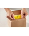 DYMO COLOURED LABELS 54 X 101 MM 220 PCS BLACK YELLOW - nr 2