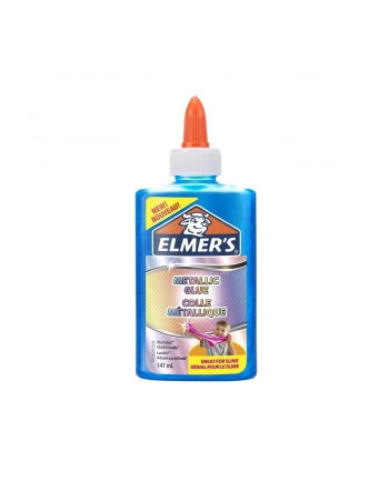 Elmers metaliczny klej PVA do Slime niebieski 147ml
