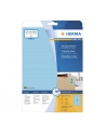 Herma Kolorowe Etykiety, A4, 105 X 148 Mm, Niebieskie, Wyjmowane - 4563 - nr 2