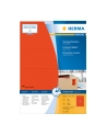 Herma Kolorowe Etykiety A4, 199,6 X 143,5 Mm, Czerwony, Trwała Przyczepność - 4567 - nr 2