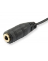 Kabel Equip Jack 3.5mm - Jack 3.5mm x2 0.2m czarny (147941) - nr 16