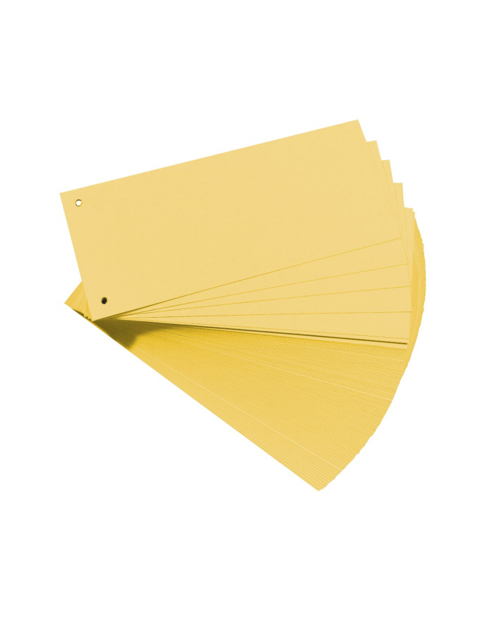 Herlitz Przekładki Papierowe 1/3 A4 A'100 Żółte główny