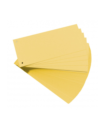 Herlitz Przekładki Papierowe 1/3 A4 A'100 Żółte