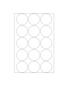 Herma Etykiety samoprzylepne okrągłe białe 32mm 480szt. 2270 - nr 2