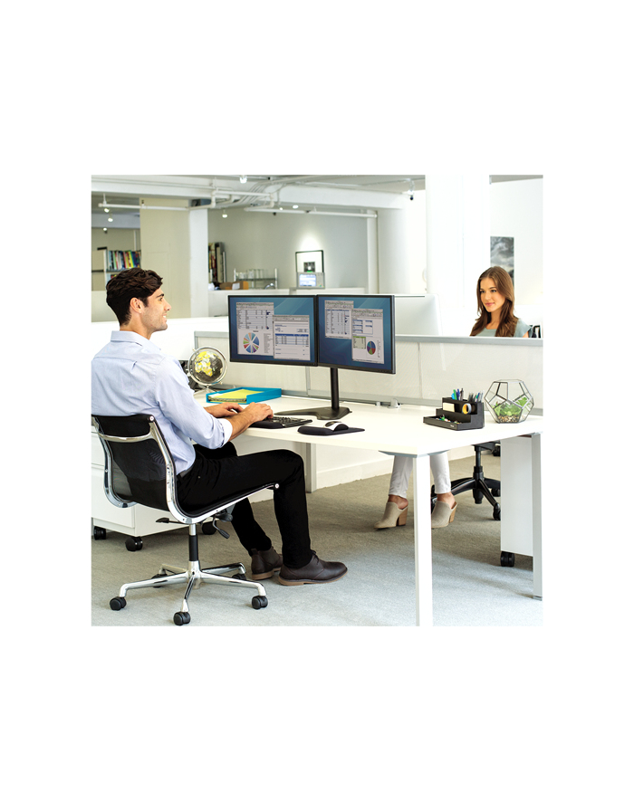 Fellowes wolnostojące ramię na 2 monitory poziome Professional Series (8043701) główny