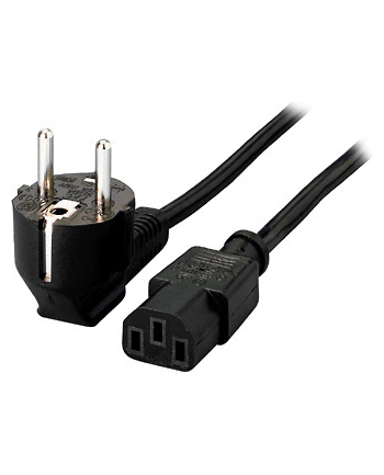 Equip Power Supply Cable, black (112120)