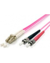 Equip Patchcord światłowodowy LC- ST, Multimode, Duplex, OM4, 2m (255542) - nr 10