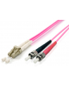 Equip Patchcord światłowodowy LC - ST Multimode Duplex OM4, 0.5m (255549) - nr 3