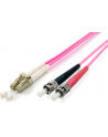 Equip Patchcord światłowodowy LC - ST Multimode Duplex OM4, 0.5m (255549) - nr 7