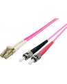 Equip Patchcord światłowodowy LC - ST Multimode Duplex OM4, 0.5m (255549) - nr 8