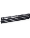 Equip PatchPanel 19'' 48-Port Cat.6a Keystone (2HE) geschirmt (769349) - nr 10