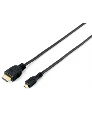 Equip HighSpeed HDMI to microHDMI Adapter Cable M/M 2m black (119308)