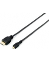 Equip HighSpeed HDMI to microHDMI Adapter Cable M/M 2m black (119308) - nr 9