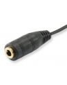 Kabel Equip Jack 3.5mm - Jack 3.5mm x2 0.2m czarny (147941) - nr 10