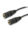 Kabel Equip Jack 3.5mm - Jack 3.5mm x2 0.2m czarny (147941) - nr 17