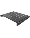 Intellinet Półka przeznaczona do montowania w szafie Rack 1U 600mm Czarny (712613) - nr 5