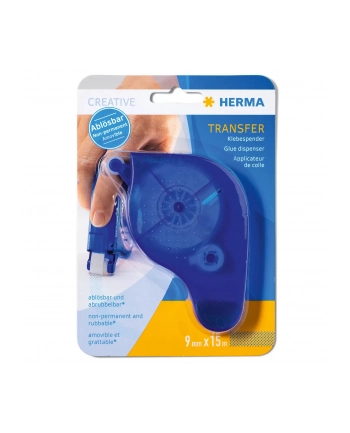 Herma Glue dispenser Transfer removable blue 15m (1067)