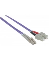 Intellinet Network Solutions Patchcord światłowodowy LC/SC OM4 50/125um Duplex Multimode 1m fioletowy (751049) - nr 12