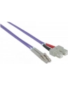 Intellinet Network Solutions Patchcord światłowodowy LC/SC OM4 50/125um Duplex Multimode 1m fioletowy (751049) - nr 21