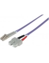 Intellinet Network Solutions Patchcord światłowodowy LC/SC OM4 50/125um Duplex Multimode 1m fioletowy (751049) - nr 27