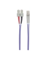 Intellinet Network Solutions Patchcord światłowodowy LC/SC OM4 50/125um Duplex Multimode 1m fioletowy (751049) - nr 32