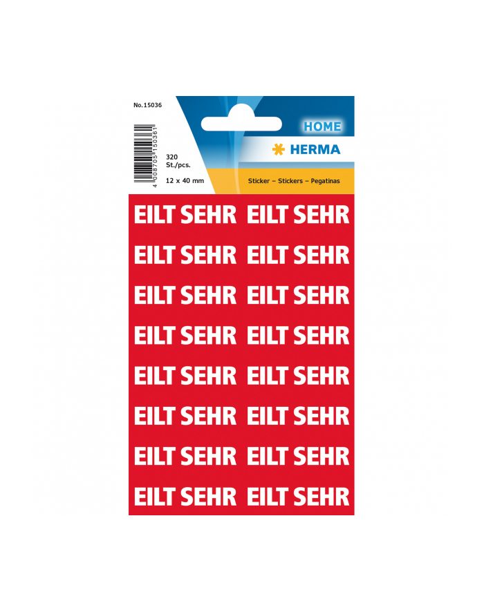 Herma Etykiety numeryczne 12.5 x 40mm 15036 główny