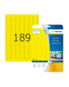 Herma Etykiety samoprzylepne 4243 A4 25.4 x 10mm papier matowy żółty 3780 szt 4243 - nr 1